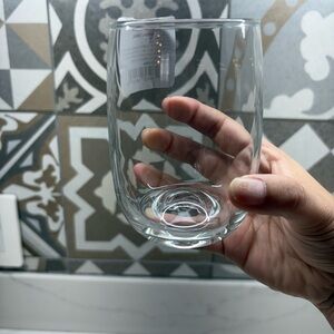 4 Set of Clear Glass